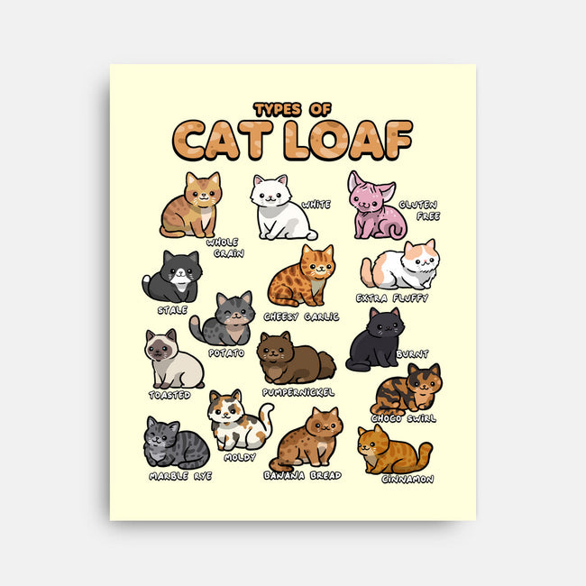 Types Of Cat Loaf-None-Stretched-Canvas-Wowsome