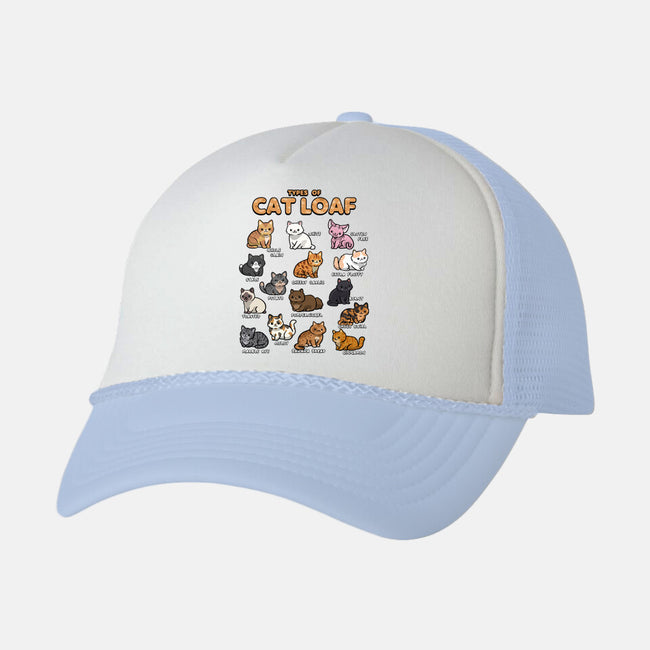 Types Of Cat Loaf-Unisex-Trucker-Hat-Wowsome