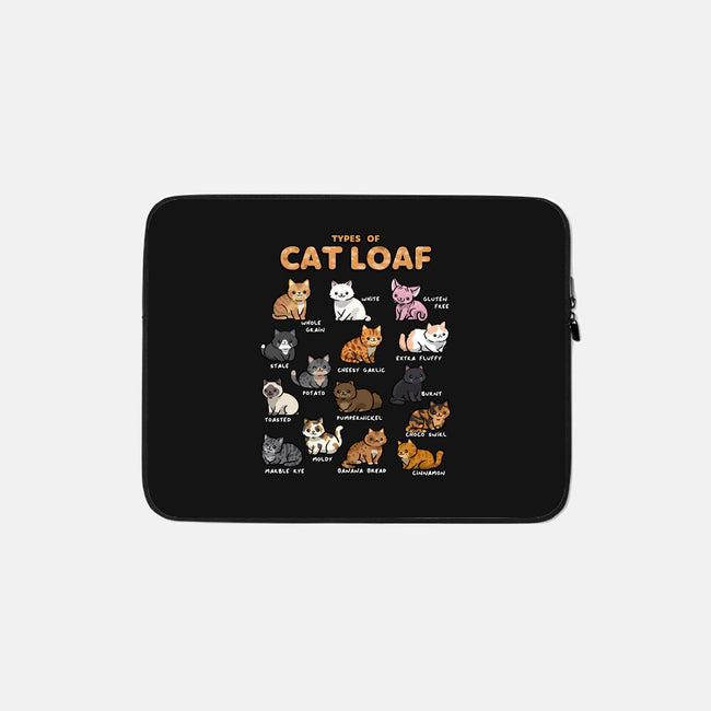 Types Of Cat Loaf-None-Zippered-Laptop Sleeve-Wowsome