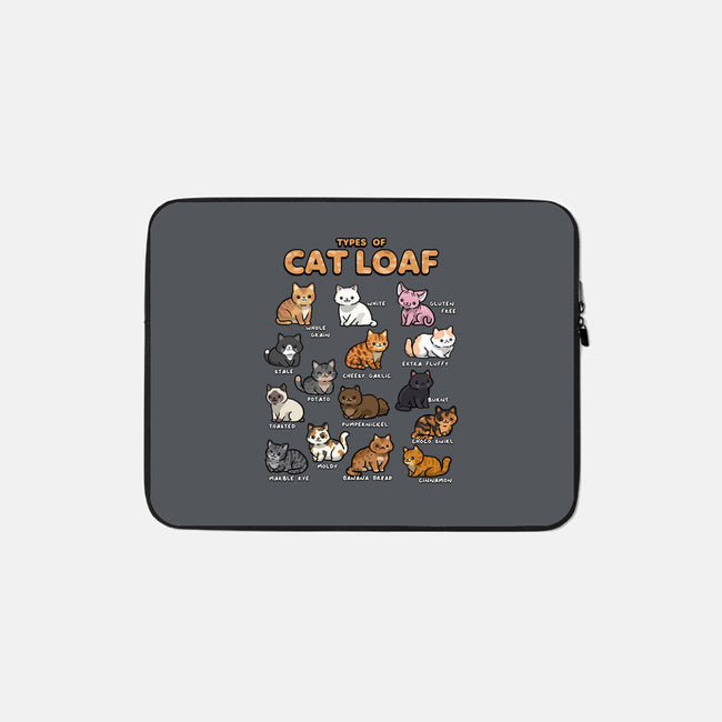 Types Of Cat Loaf-None-Zippered-Laptop Sleeve-Wowsome