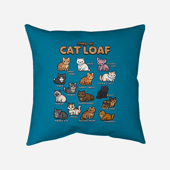 Types Of Cat Loaf-None-Non-Removable Cover w Insert-Throw Pillow-Wowsome