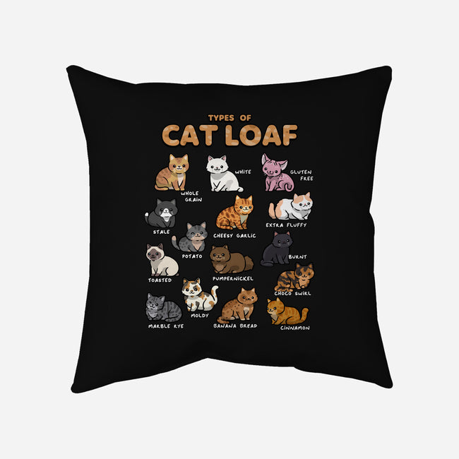 Types Of Cat Loaf-None-Removable Cover-Throw Pillow-Wowsome