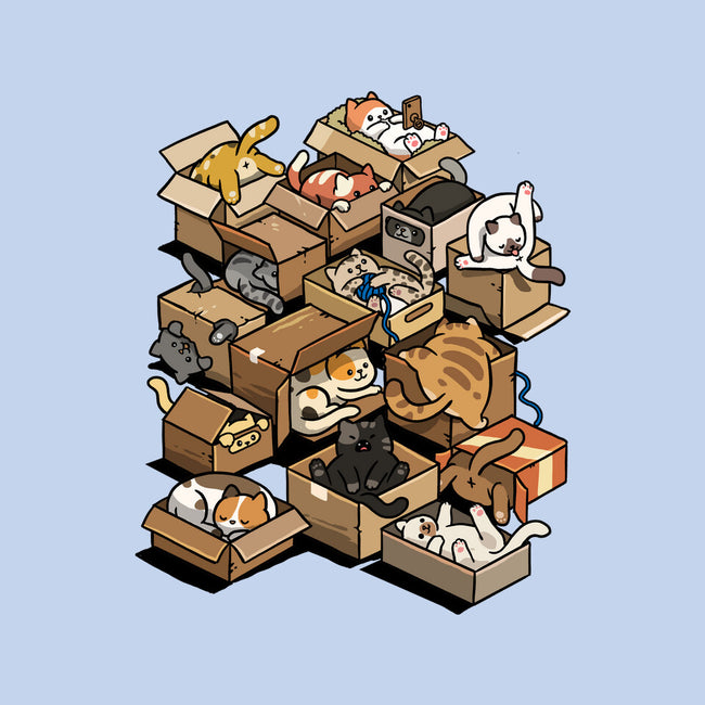 Cardboard Cats-None-Matte-Poster-Wowsome