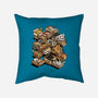 Cardboard Cats-None-Non-Removable Cover w Insert-Throw Pillow-Wowsome