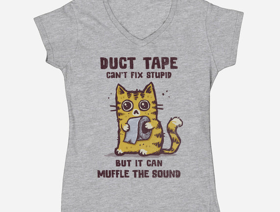 Duct Tape Can Muffle The Sound