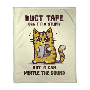 Duct Tape Can Muffle The Sound