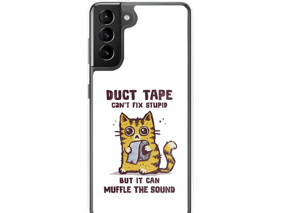 Duct Tape Can Muffle The Sound