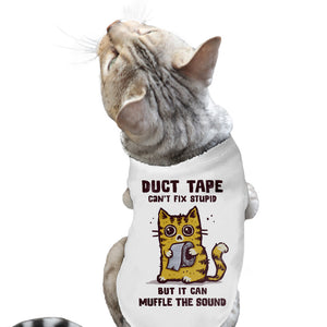 Duct Tape Can Muffle The Sound