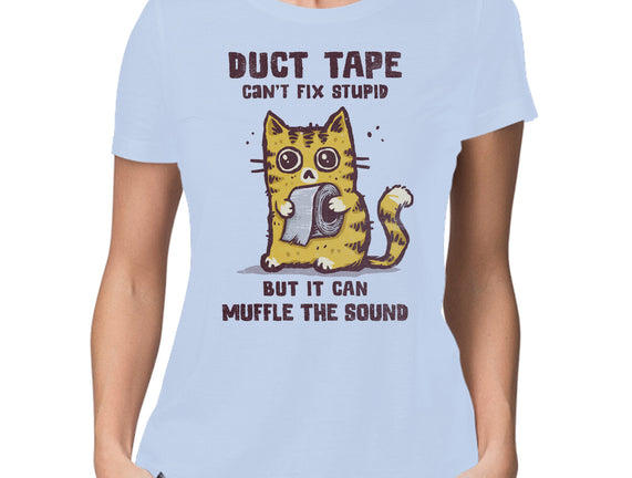 Duct Tape Can Muffle The Sound