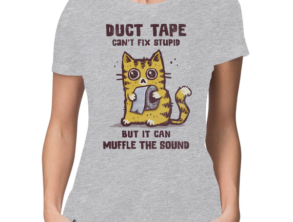 Duct Tape Can Muffle The Sound