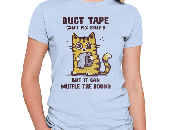 Duct Tape Can Muffle The Sound