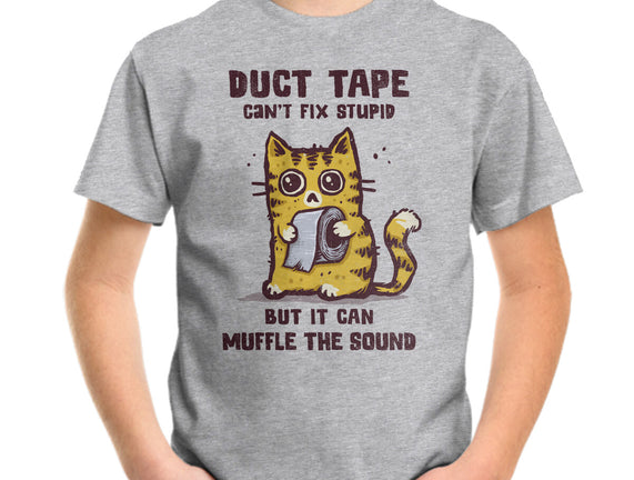 Duct Tape Can Muffle The Sound