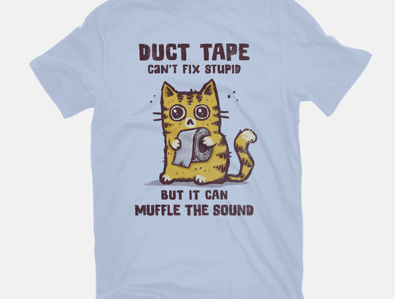 Duct Tape Can Muffle The Sound