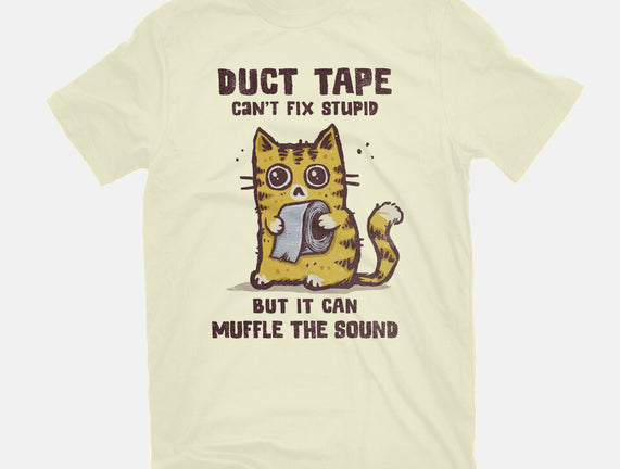 Duct Tape Can Muffle The Sound