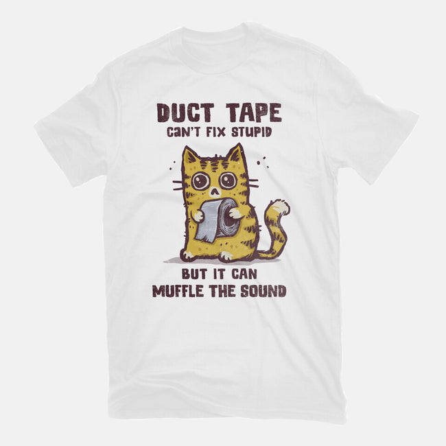 Duct Tape Can Muffle The Sound-Youth-Basic-Tee-kg07