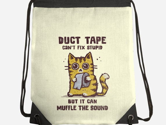 Duct Tape Can Muffle The Sound