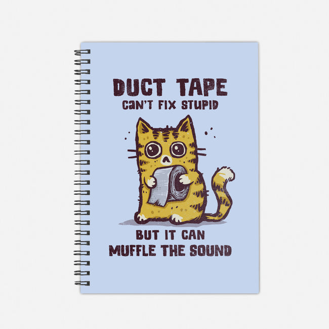 Duct Tape Can Muffle The Sound-None-Dot Grid-Notebook-kg07