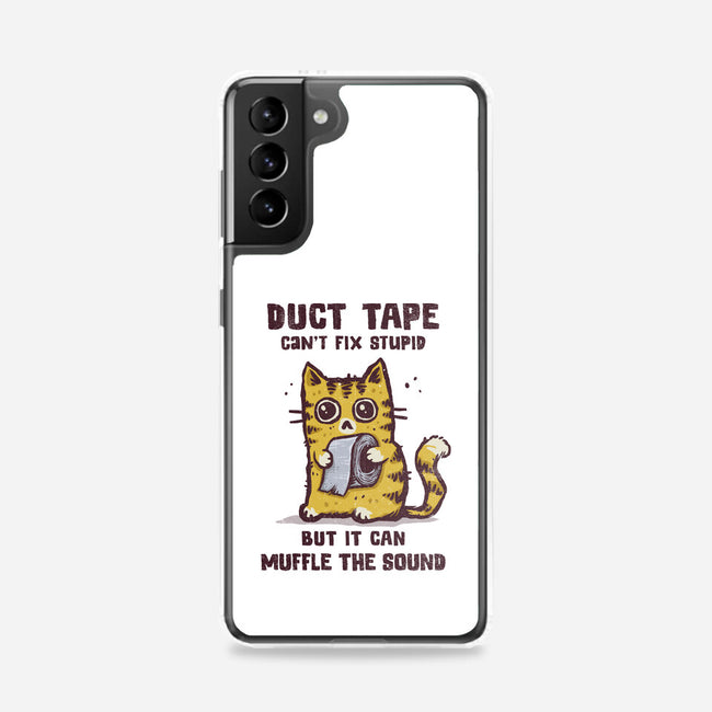Duct Tape Can Muffle The Sound-Samsung-Snap-Phone Case-kg07