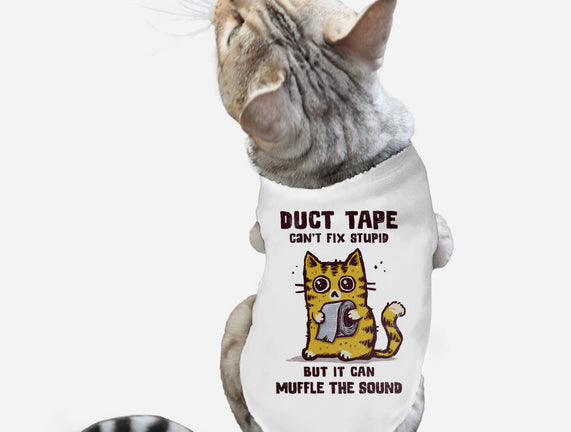 Duct Tape Can Muffle The Sound