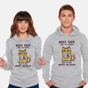 Duct Tape Can Muffle The Sound-Unisex-Pullover-Sweatshirt-kg07