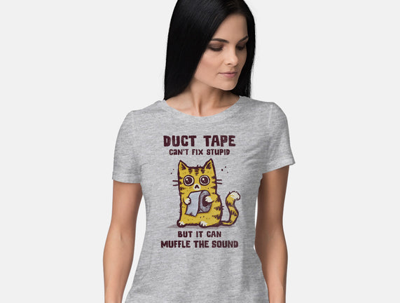 Duct Tape Can Muffle The Sound