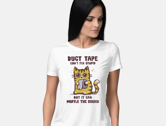 Duct Tape Can Muffle The Sound