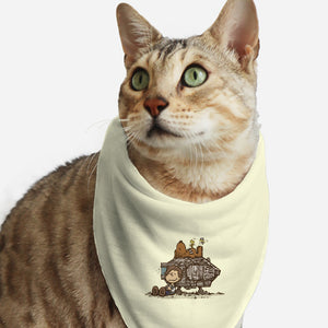 The Lazy Beagle-Cat-Bandana-Pet Collar-kg07