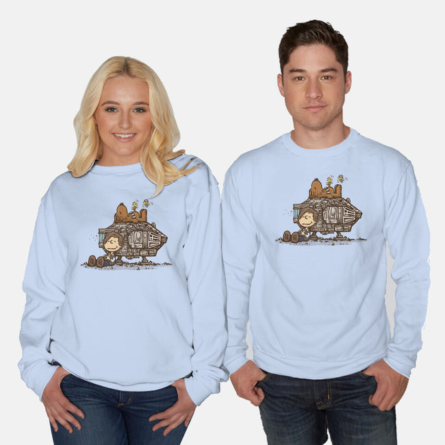 The Lazy Beagle-Unisex-Crew Neck-Sweatshirt-kg07