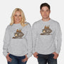 The Lazy Beagle-Unisex-Crew Neck-Sweatshirt-kg07