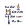 Red Shirt Blue Shirt-Unisex-Basic-Tee-kg07