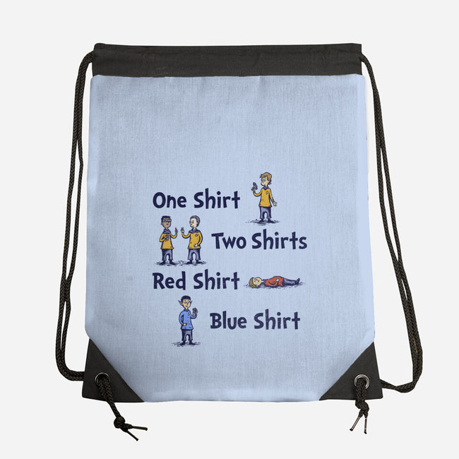 Red Shirt Blue Shirt-None-Drawstring-Bag-kg07