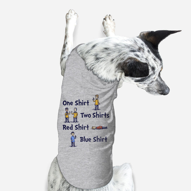 Red Shirt Blue Shirt-Dog-Basic-Pet Tank-kg07