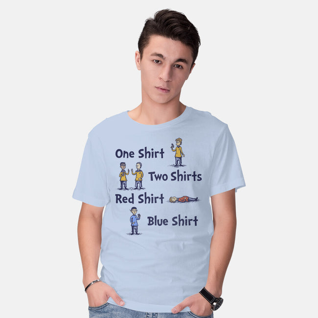 Red Shirt Blue Shirt-Mens-Basic-Tee-kg07