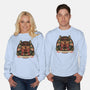 Dino Food In Isla Nublar-Unisex-Crew Neck-Sweatshirt-glitchygorilla