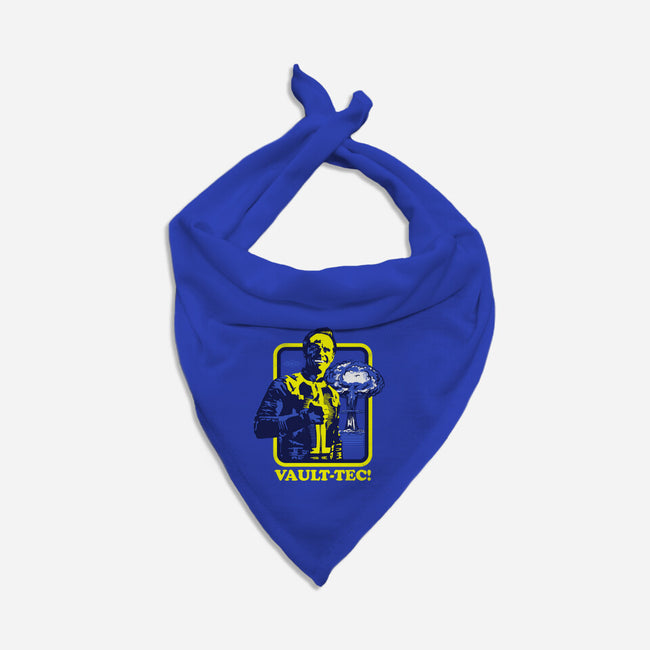 Vault Tec Coop-Cat-Bandana-Pet Collar-rocketman_art