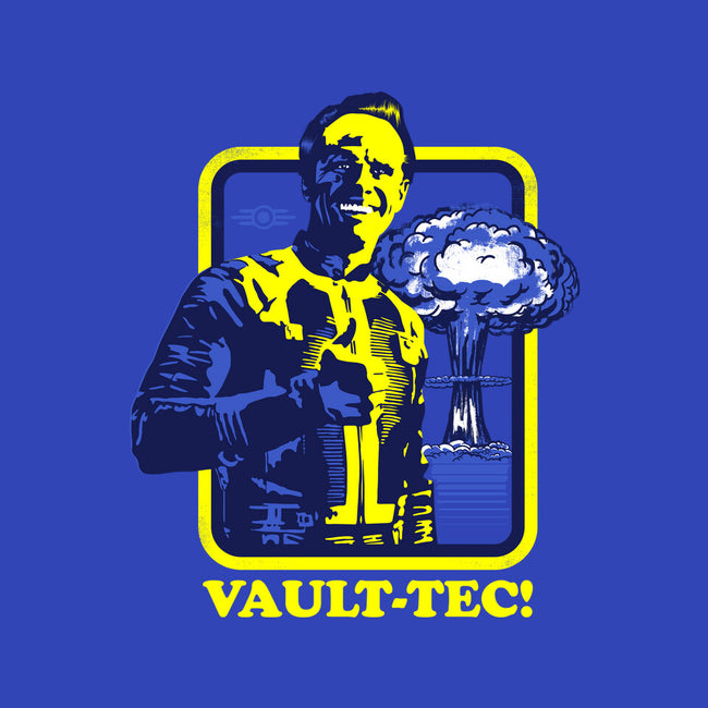 Vault Tec Coop-Mens-Long Sleeved-Tee-rocketman_art