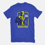 Vault Tec Coop-Womens-Fitted-Tee-rocketman_art