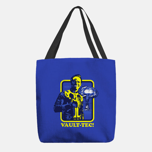 Vault Tec Coop-None-Basic Tote-Bag-rocketman_art