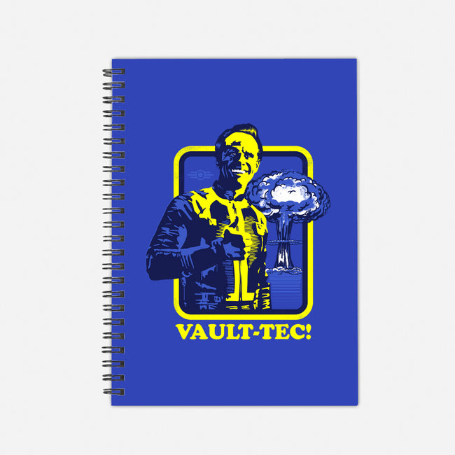 Vault Tec Coop-None-Dot Grid-Notebook-rocketman_art
