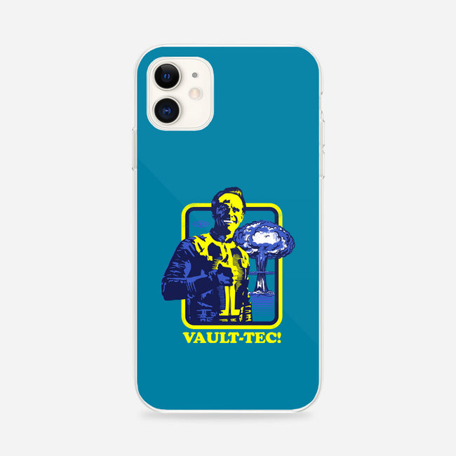 Vault Tec Coop-iPhone-Snap-Phone Case-rocketman_art