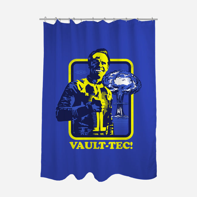 Vault Tec Coop-None-Polyester-Shower Curtain-rocketman_art