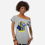 Vault Tec Coop-Womens-Off Shoulder-Tee-rocketman_art