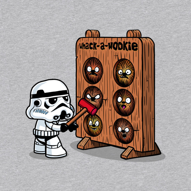 Whack A Wookie-Womens-Fitted-Tee-MelesMeles