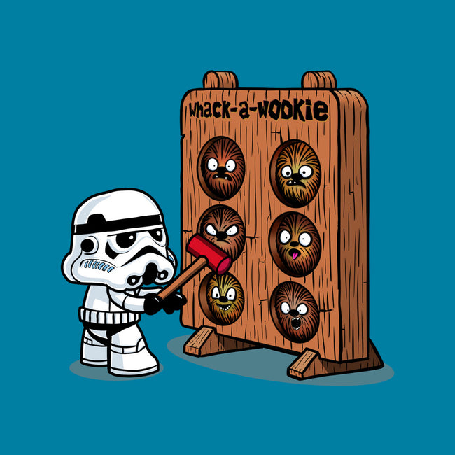 Whack A Wookie-Unisex-Basic-Tee-MelesMeles