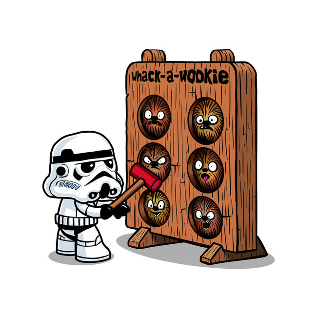 Whack A Wookie-Baby-Basic-Tee-MelesMeles