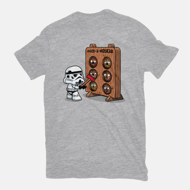 Whack A Wookie-Unisex-Basic-Tee-MelesMeles