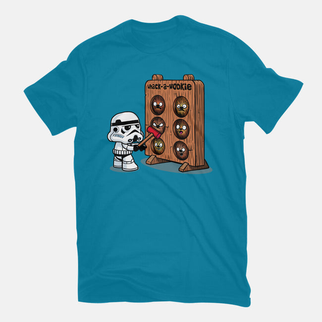 Whack A Wookie-Unisex-Basic-Tee-MelesMeles