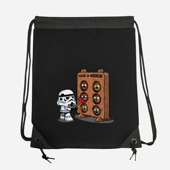 Whack A Wookie-None-Drawstring-Bag-MelesMeles