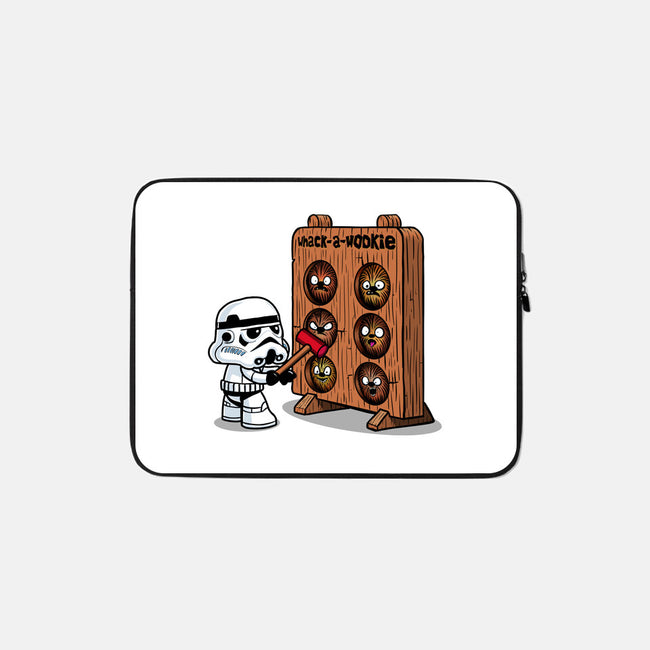 Whack A Wookie-None-Zippered-Laptop Sleeve-MelesMeles