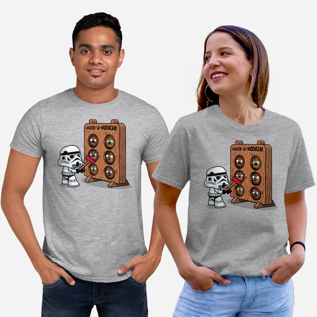 Whack A Wookie-Unisex-Basic-Tee-MelesMeles